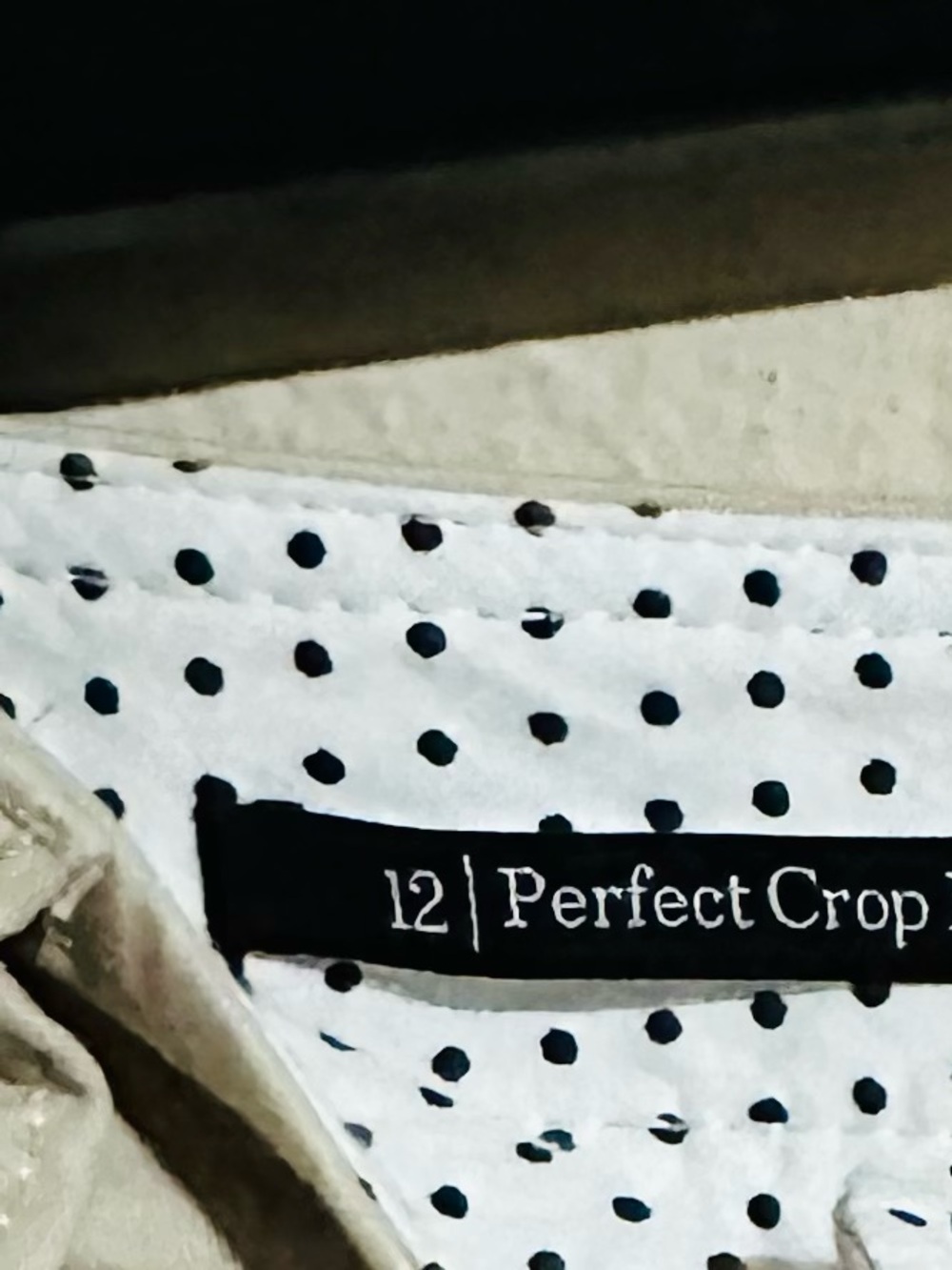 Talbots The Perfect Crop Pant- Khaki - Picture 7 of 8